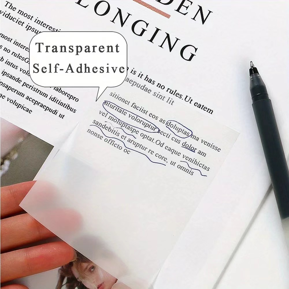 50 Sheets Transparent Sticky N - огляд і ціна Sticky Note Dispenser