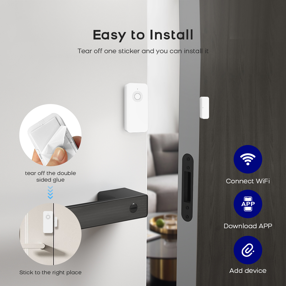 ​Tuya ZigBee Smart Door Window - огляд і ціна Home Office Google