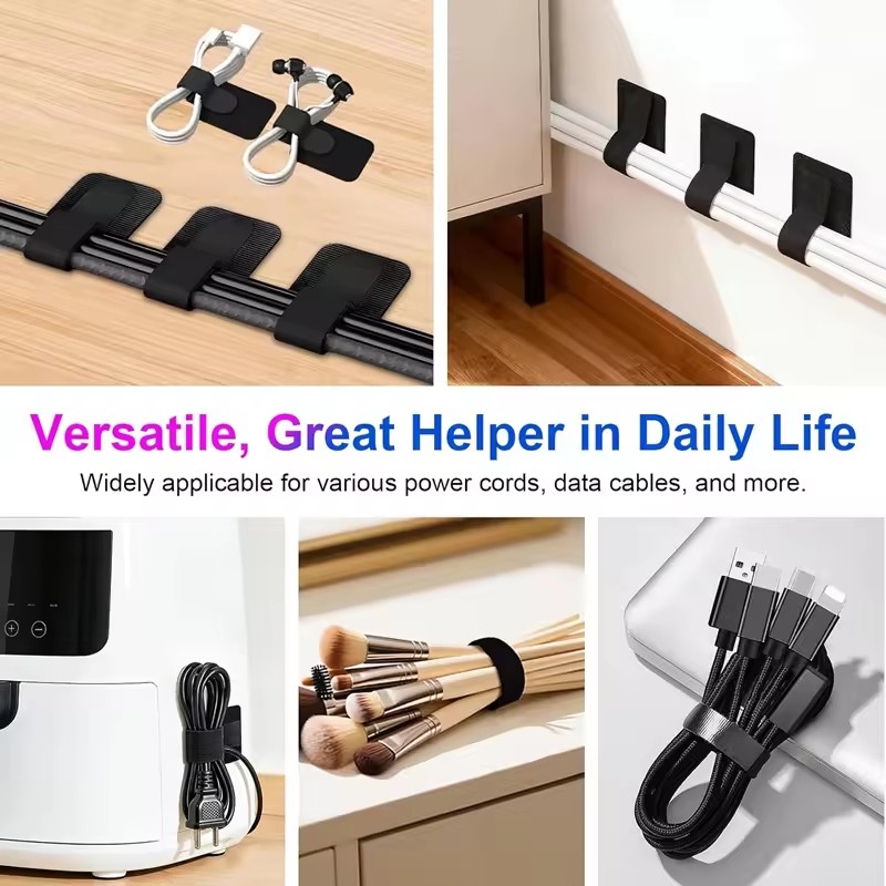 Adhesive Under Desk Cable Ties - огляд і ціна Cable Management Box