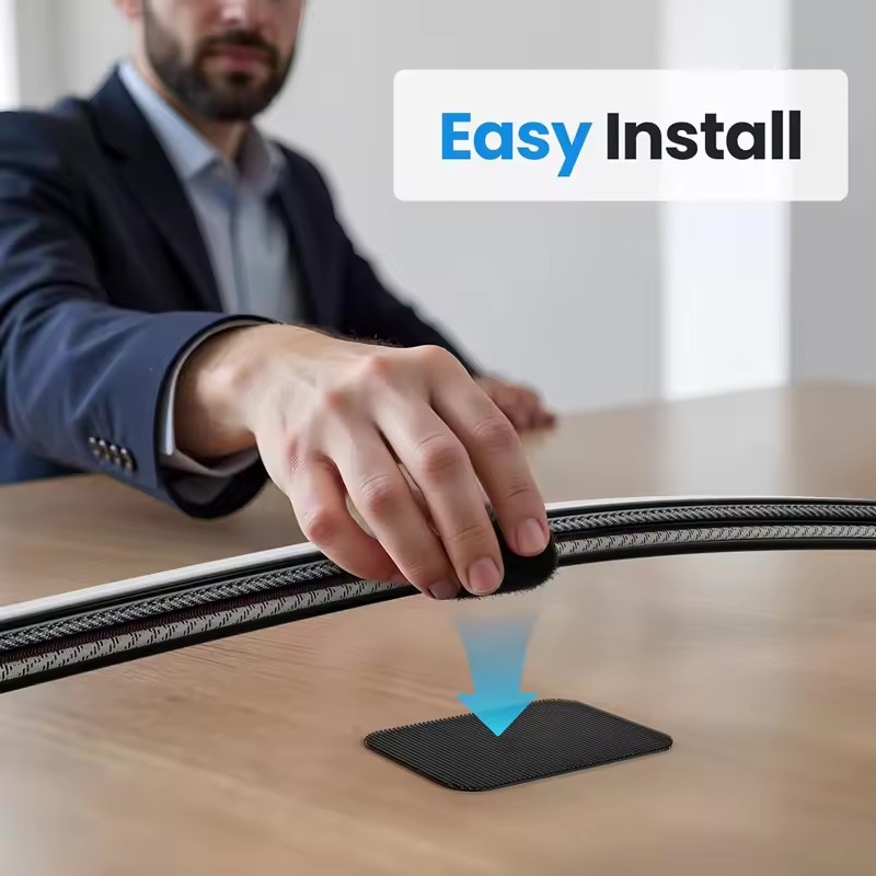 Adhesive Under Desk Cable Ties - огляд і ціна Cable Management Box