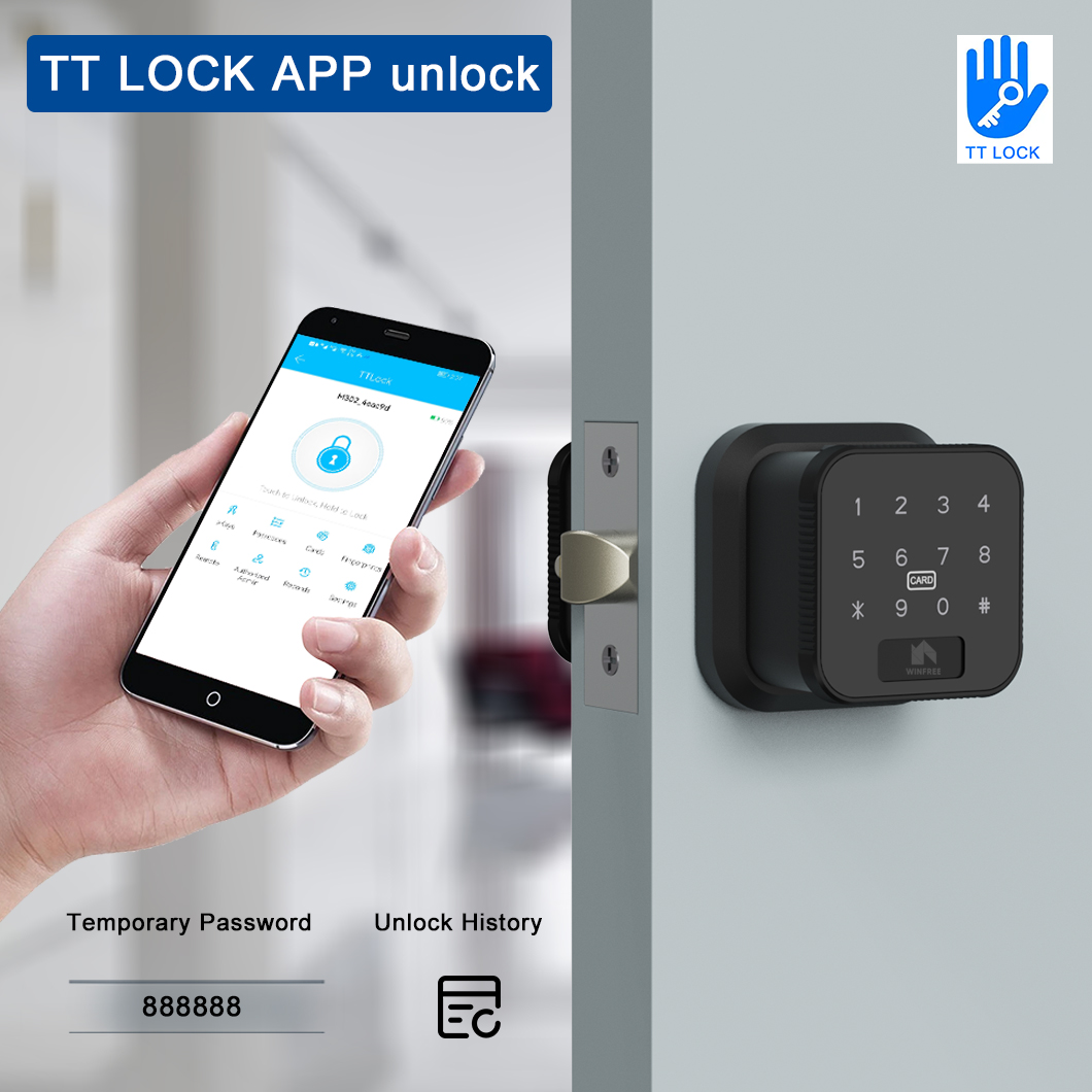 WINFREE Smart Lock Fingerprint - огляд і ціна Home Office Google