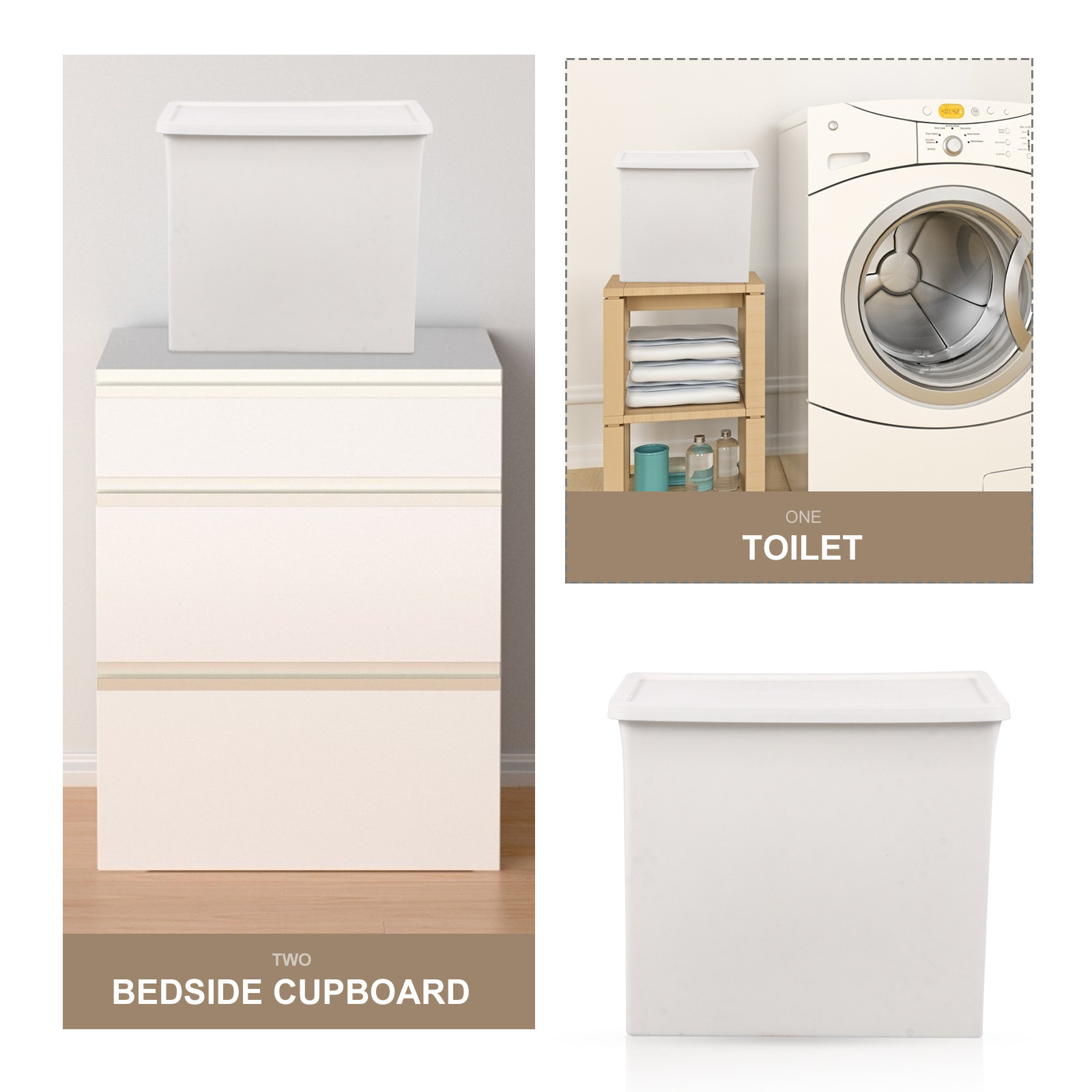 2Pcs Creative Plastic Storage  - огляд і ціна Home Office Gadgets