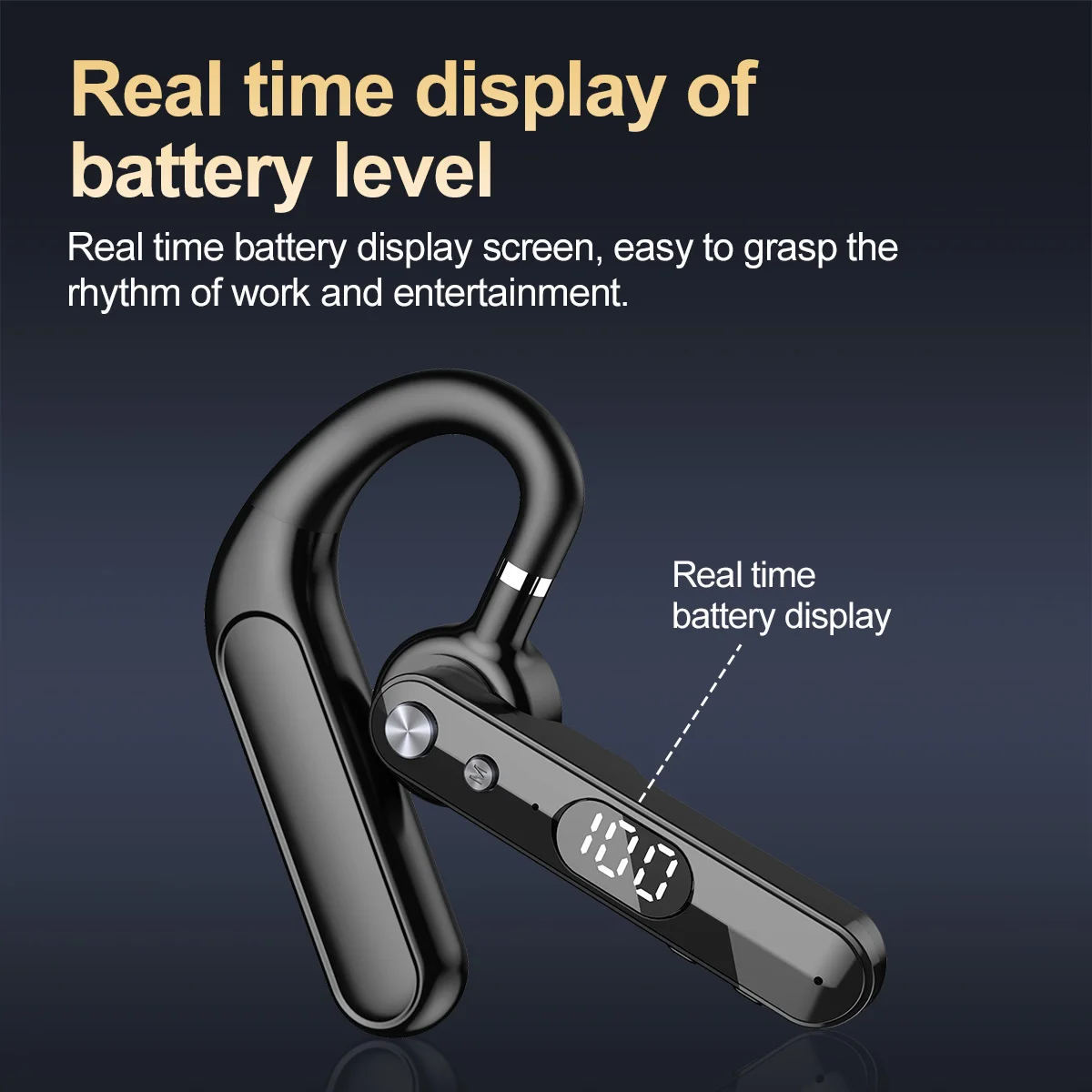 Wireless Bluetooth Headphones  - огляд і ціна Noise Canceling Headphones