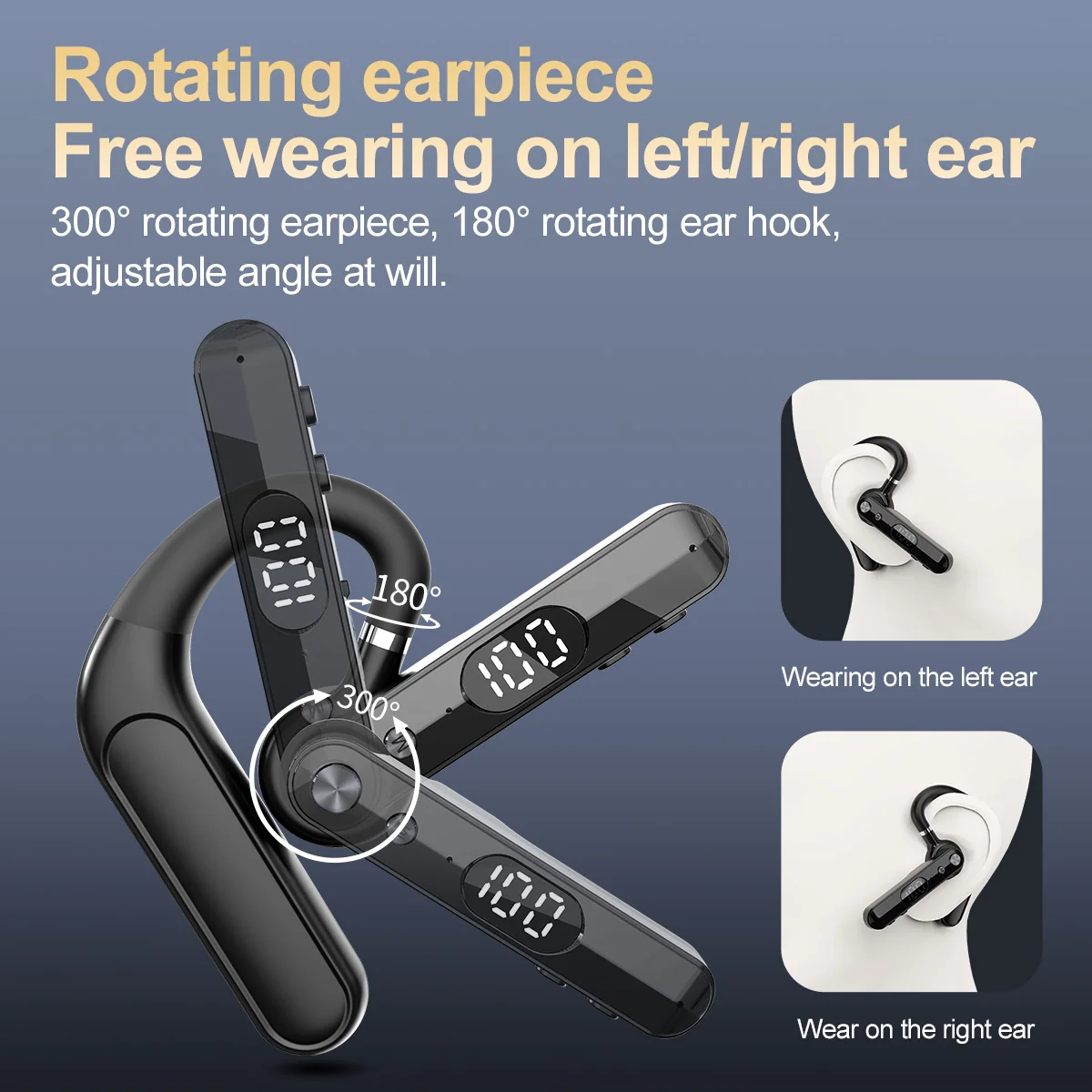 Wireless Bluetooth Headphones  - огляд і ціна Noise Canceling Headphones