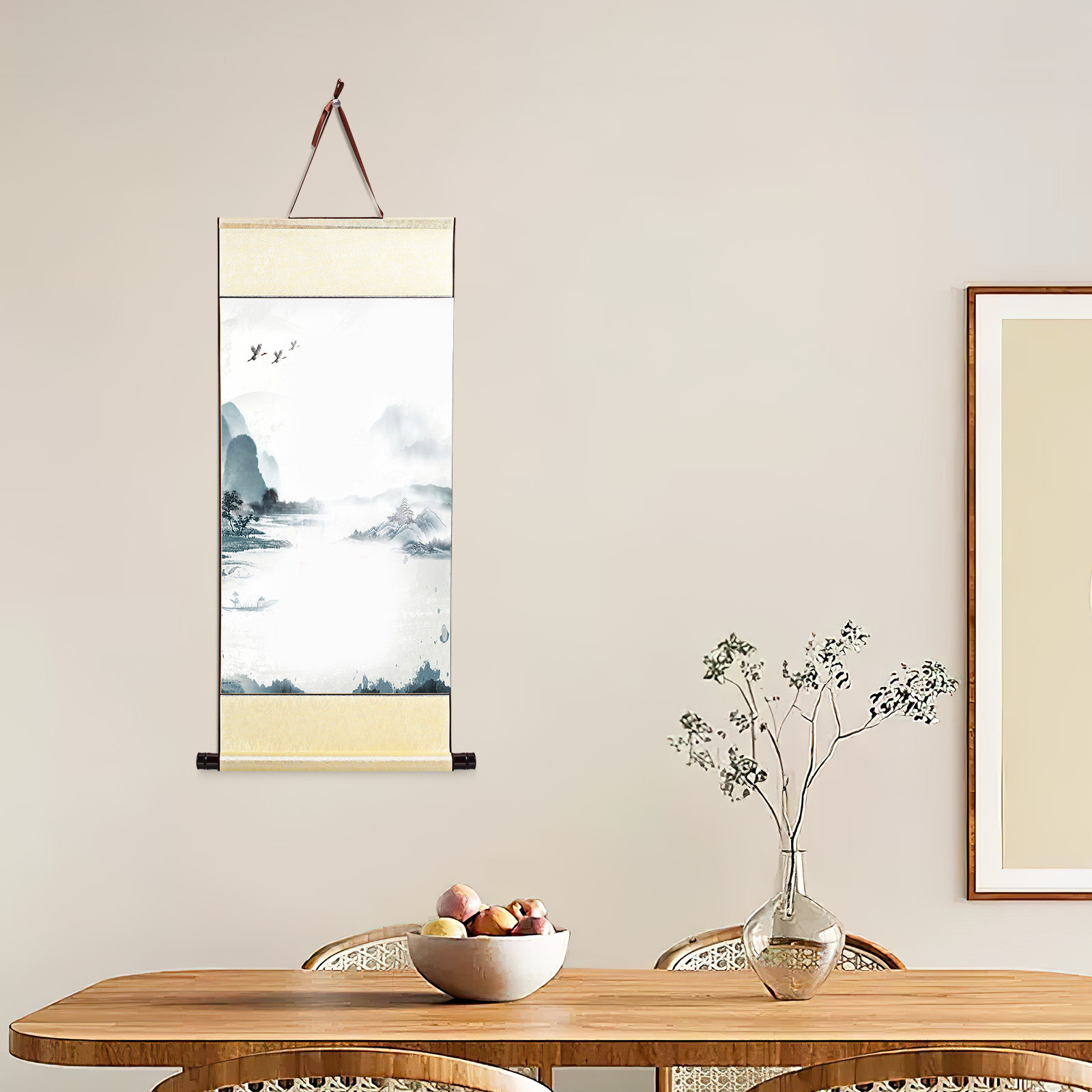 Chinese Calligraphy Blank Scro - огляд і ціна Home Office Wallpaper