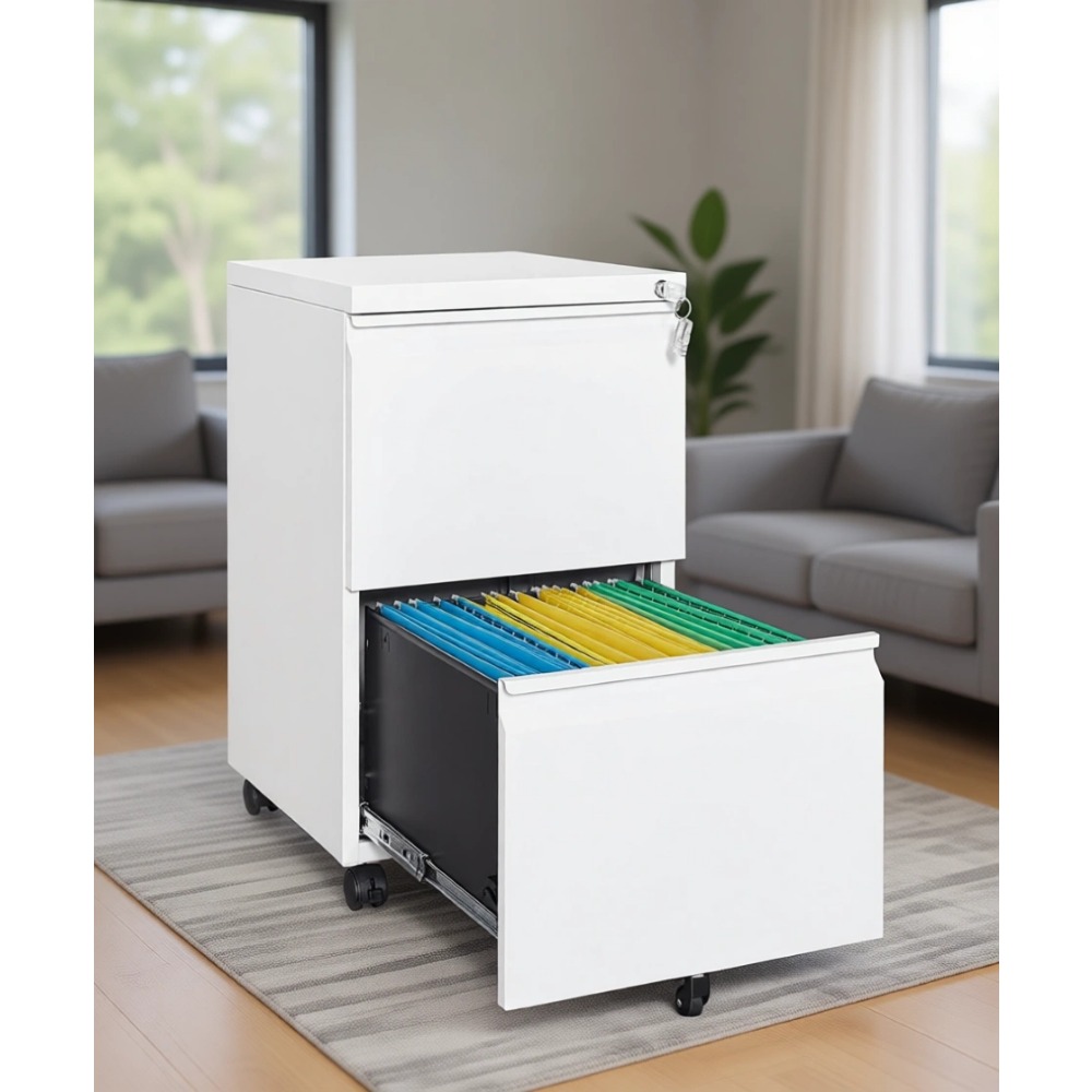 Two Drawer Mobile File Cabinet - огляд і ціна Home Office For Two