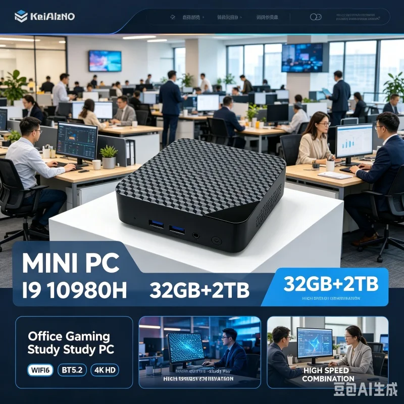 Compact Mini Gaming PC Intel I - огляд і ціна Home Office Windows 11