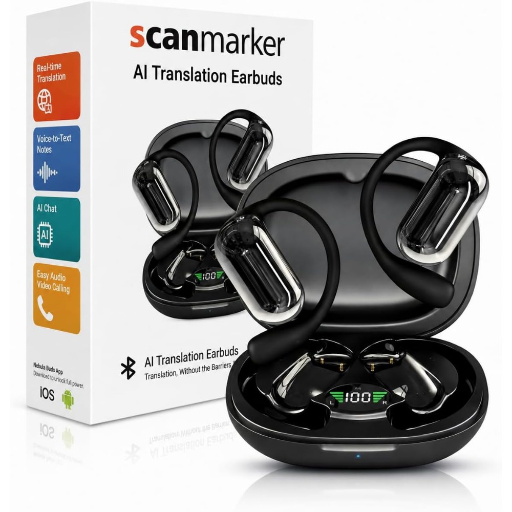 Real-Time Translation Earbuds: - огляд і ціна Noise Canceling Headphones