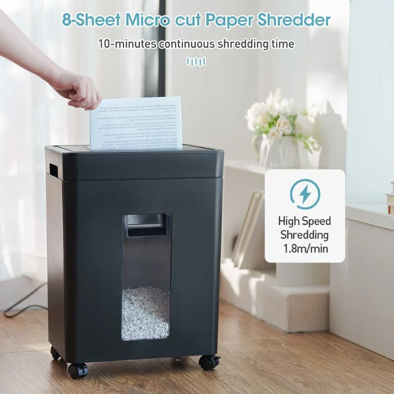 P-5 Manual Paper Shredder 8 Sh - огляд і ціна Paper Shredder Micro