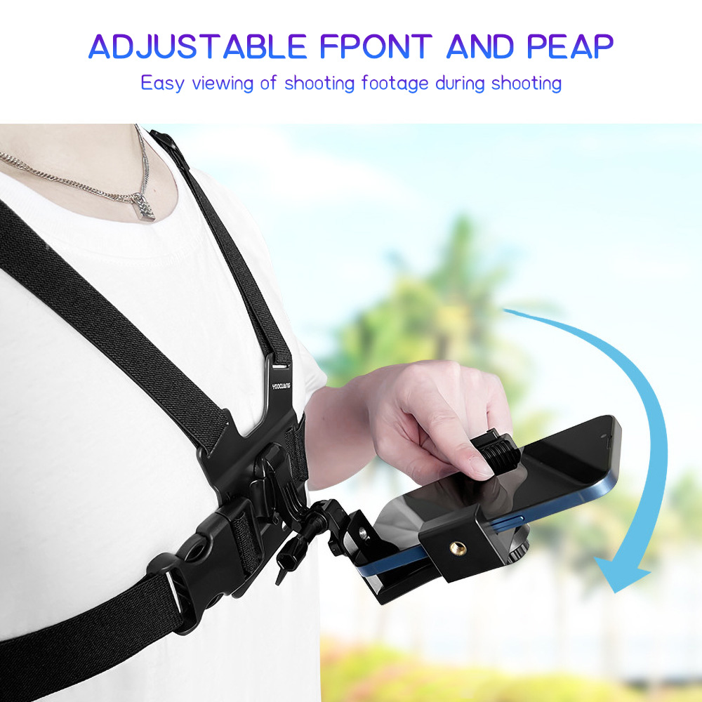 Chest Mount Phone Strap Holder - огляд і ціна Home Office Gadgets